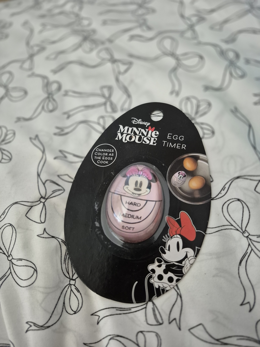 Disney Minnie Mouse Egg Timer ☆ Brand New Kitchen Helper Tools Easy  Meal Ready
